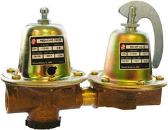 Bell & Gossett - 1/2" Inlet, 1/2" Outlet, FNPT, Dual Control Regulator Relief Valve - 125 Max psi, Lead Free Brass - Exact Tool & Supply