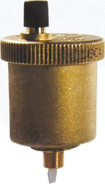 Bell & Gossett - 1/8" Pipe Automatic Air Vent - 150 Max psi, NPTM End Connection - Exact Tool & Supply