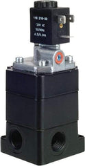 ARO/Ingersoll-Rand - Pilot-Operated Solenoid Valves Valve Type: 3-Way Poppet Actuator Type: Solenoid - Exact Tool & Supply