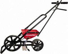 Chapin - 5 Lb Powder Coated Steel Walk Behind Broadcast Landscape Spreader - 14" Poly Wheels - Exact Tool & Supply