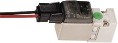ARO/Ingersoll-Rand - Solenoid Actuator, Spring Return, 2 Position, Body Ported Solenoid Air Valve - 12 VDC Input, 0.01 CV, 3 Way, 100 psi, 122° Max Temp, 44° Min Temp - Exact Tool & Supply