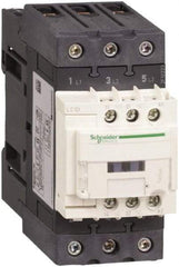 Schneider Electric - 3 Pole, 24 Coil VAC at 50/60 Hz, 65 Amp at 440 VAC, Nonreversible IEC Contactor - CCC, CSA, CSA C22.2 No. 14, EN/IEC 60947-4-1, EN/IEC 60947-5-1, GOST, RoHS Compliant, UL 508, UL Listed - Exact Tool & Supply