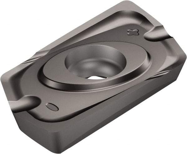 Sandvik Coromant - R790160408 PL Grade 1010 Carbide Milling Insert - TiAlN2 Finish, 4mm Thick, 0.8mm Corner Radius - Exact Tool & Supply