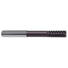 1/2" Dia. - 4-1/2" OAL - 55° Helix Firex Carbide End Mill - 6 FL - Exact Tool & Supply