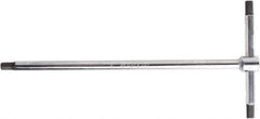 Beta - 3.5mm Hex, Sliding T-Handle, Hex Key - 6-7/8" OAL, Steel, Metric System of Measurement - Exact Tool & Supply