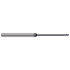 Harvey Tool - Square End Mills; Mill Diameter (Decimal Inch): 0.0250 ; Length of Cut (Decimal Inch): 0.0370 ; Material: Solid Carbide ; Finish/Coating: AlTiN ; Shank Diameter (Inch): 1/8 ; Single or Double End: Single - Exact Tool & Supply