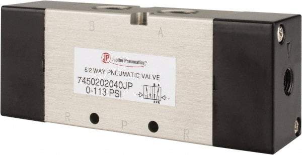 PRO-SOURCE - Specialty Air Valves Valve Type: 5-Way, 2 Position Actuator Type: Pneumatic Double Acting - Exact Tool & Supply