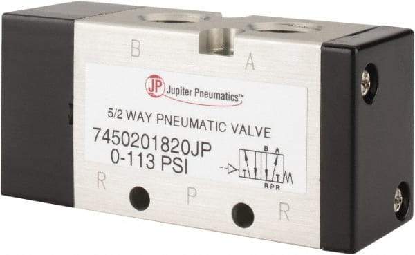 PRO-SOURCE - Specialty Air Valves Valve Type: 5-Way, 2 Position Actuator Type: Pneumatic - Exact Tool & Supply