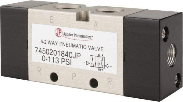 PRO-SOURCE - Specialty Air Valves Valve Type: 5-Way, 2 Position Actuator Type: Pneumatic Double Acting - Exact Tool & Supply