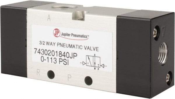 PRO-SOURCE - Specialty Air Valves Valve Type: 3-Way, 2 Position NC Actuator Type: Pneumatic Double Acting - Exact Tool & Supply