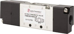 PRO-SOURCE - Specialty Air Valves Valve Type: 5-Way, 3 Position Actuator Type: Pneumatic Double Acting - Exact Tool & Supply