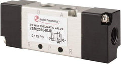 PRO-SOURCE - Specialty Air Valves Valve Type: 5-Way, 2 Position Actuator Type: Pneumatic Double Acting - Exact Tool & Supply