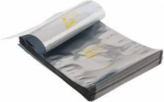 Value Collection - 12" Long x 8" Wide, 3 mil Thick, Clear Metalized Static Shield Bag - Metal-In - Exact Tool & Supply