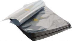 Value Collection - 10" Long x 8" Wide, 3 mil Thick, Clear Metalized Static Shield Bag - Metal-In - Exact Tool & Supply