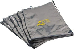 Value Collection - 10" Long x 6" Wide, 3 mil Thick, Clear Metalized Static Shield Bag - Metal-In - Exact Tool & Supply