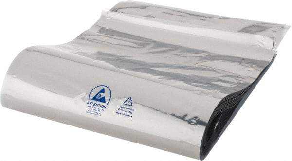 Value Collection - 24" Long x 10" Wide, 3 mil Thick, Clear Metalized Static Shield Bag - Metal-In - Exact Tool & Supply