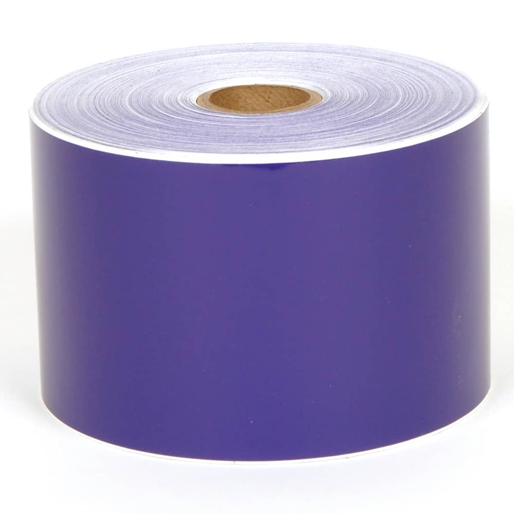 Cobra Systems - Labels, Ribbons & Tapes; Type: Vinyl Tape ; Color: Purple ; For Use With: VNM4PRO ; Width (Inch): 3 ; Length (Feet): 150 ; Material: Vinyl - Exact Tool & Supply