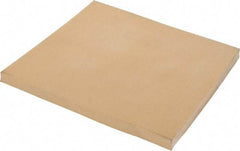 Made in USA - 36" Wide, Natural Gum Rubber Foam Sheet - 35 to 45 Durometer, Tan, -20 to 140°F, 3,000 psi Tensile Strength, Cut-to-Length - Exact Tool & Supply