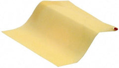 Made in USA - 42" Wide, 0.03" Thick, Natural Latex Rubber Foam Sheet - 35 to 45 Durometer, Amber (Color), -65 to 180°F, 4,000 psi Tensile Strength, Cut-to-Length - Exact Tool & Supply