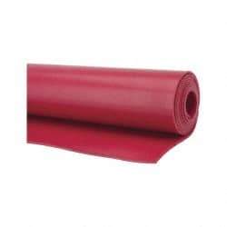 Made in USA - 48" Wide, Natural Latex Rubber Foam Sheet - 35 to 45 Durometer, Pink, -40 to 170°F, 3,000 psi Tensile Strength, Cut-to-Length - Exact Tool & Supply