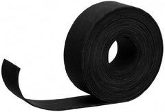 Made in USA - 36" Wide, 3/16" Thick, Neoprene Rubber Foam Sheet - 45 to 55 Durometer, Black, -20 to 180°F, 1,000 psi Tensile Strength, Adhesive Backing, Cut-to-Length - Exact Tool & Supply