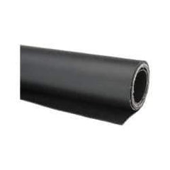 Made in USA - 48" Wide, Polyester-Reinforced Neoprene Rubber Foam Sheet - 50 to 60 Durometer, Black, -20 to 180°F, 1,000 psi Tensile Strength, Cut-to-Length - Exact Tool & Supply