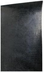 Made in USA - 48" Wide, Polyester-Reinforced Neoprene Rubber Foam Sheet - 50 to 60 Durometer, Black, -20 to 180°F, 1,000 psi Tensile Strength, Cut-to-Length - Exact Tool & Supply