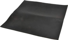 Made in USA - 12" Long, 12" Wide, Nylon-Reinforced Neoprene Rubber Foam Sheet - 65 to 75 Durometer, Black, -40 to 220°F, 1,100 psi Tensile Strength, Stock Length - Exact Tool & Supply