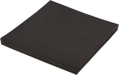 Made in USA - 12" Long, 12" Wide, Neoprene Spring Blend Rubber Foam Sheet - 65 to 75 Durometer, Black, -20 to 170°F, 1,000 psi Tensile Strength, Stock Length - Exact Tool & Supply