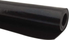 Made in USA - 36" Long, 24" Wide, Neoprene Spring Blend Rubber Foam Sheet - 65 to 75 Durometer, Black, -20 to 170°F, 1,000 psi Tensile Strength, Stock Length - Exact Tool & Supply