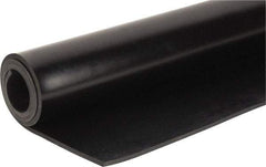 Made in USA - 36" Long, 24" Wide, Neoprene Spring Blend Rubber Foam Sheet - 65 to 75 Durometer, Black, -20 to 170°F, 1,000 psi Tensile Strength, Stock Length - Exact Tool & Supply
