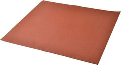 Made in USA - 12" Long, 12" Wide, Silicone Rubber Foam Sheet - 50 to 60 Durometer, Red, -60 to 500°F, 650 psi Tensile Strength, Stock Length - Exact Tool & Supply