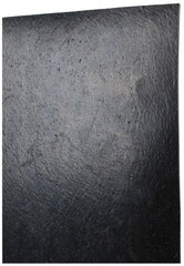Made in USA - 36" Wide, EPDM Rubber Foam Sheet - 50 to 60 Durometer, Black, -40 to 240°F, 1,000 psi Tensile Strength, Cut-to-Length - Exact Tool & Supply