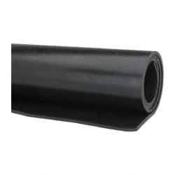 Made in USA - 36" Wide, SBR Rubber Foam Sheet - 70 to 80 Durometer, Black, -20 to 170°F, 800 psi Tensile Strength, Cut-to-Length - Exact Tool & Supply