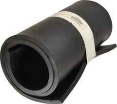 Made in USA - 36" Wide, SBR Rubber Foam Sheet - 70 to 80 Durometer, Black, -20 to 170°F, 800 psi Tensile Strength, Cut-to-Length - Exact Tool & Supply
