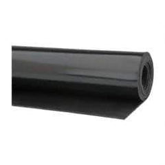 Made in USA - 36" Wide, Vinyl Rubber Foam Sheet - 60 to 70 Durometer, Black, 20 to 160°F, 1,000 psi Tensile Strength, Cut-to-Length - Exact Tool & Supply