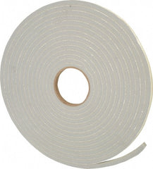 Made in USA - 30' x 1/2" x 3/8" Gray PVC Foam Roll - Exact Tool & Supply