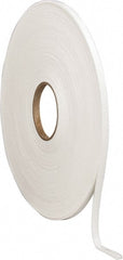 Made in USA - 50' x 3/8" x 1/4" White Polyethylene Foam Roll - Exact Tool & Supply