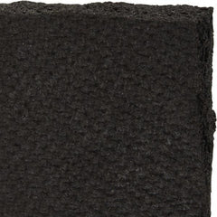 Made in USA - 36" Wide, Neoprene Foam Rubber Foam Sheet - 35 to 55 Durometer, Black, -40 to 150°F, Plain Backing, Cut-to-Length - Exact Tool & Supply