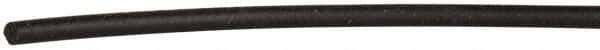 Made in USA - 100' Long, EPDM Foam Cord - 1/8" Diam, Black - Exact Tool & Supply