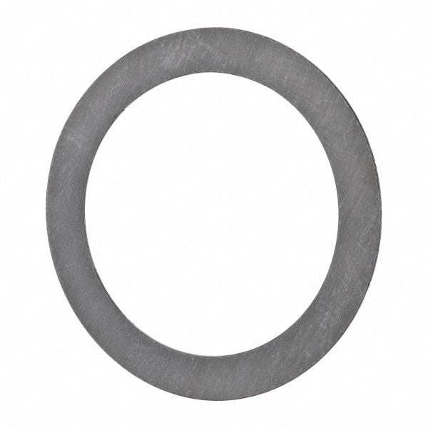 Made in USA - 6" Pipe, 6-5/8" ID x 8-3/4" OD Flange Gasket - Carbon Fiber, Black, 1/16" Thick - Exact Tool & Supply