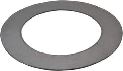 Made in USA - 4" Pipe, 4-1/2" ID x 6-7/8" OD Flange Gasket - Graphite, Dark Gray, 1/16" Thick - Exact Tool & Supply