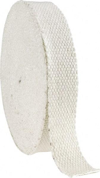 Made in USA - 1/8" Thick x 2" Wide, Fiberglass Gasket Tape - Exact Tool & Supply