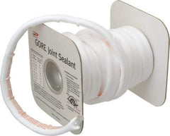 Value Collection - 15' Long x 3/4" Wide Gore Tex Joint Sealant - White, 2 to 2-1/2" Approximate Flange Form Width - Exact Tool & Supply