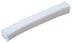 Made in USA - 1/2" x 2.4' Spool Length, PTFE/Soft Filament Compression Packing - 1,000 Max psi, -450 to 500° F, White - Exact Tool & Supply
