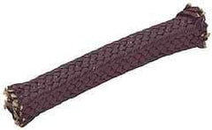 Made in USA - 3/16" x 38.8' Spool Length, Graphite Impregnated Aramid Compression Packing - 1,800 Max psi, -50 to 600° F, Gray - Exact Tool & Supply