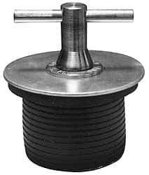 Value Collection - 3-1/8" OD, Turn Tite Pressure Test Plug - 2" Long - Exact Tool & Supply