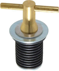 Made in USA - 1" OD, Turn Tite Pressure Test Plug - 1-5/16" Long - Exact Tool & Supply
