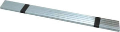 Value Collection - 12" Long x 1/4" High x 1/4" Wide, Zinc-Plated Oversized Key Stock - C1018 Steel - Exact Tool & Supply