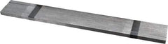 Made in USA - 12" Long x 5/16" High x 5/16" Wide, Over/Undersized Key Stock - 1090/1095 Steel - Exact Tool & Supply